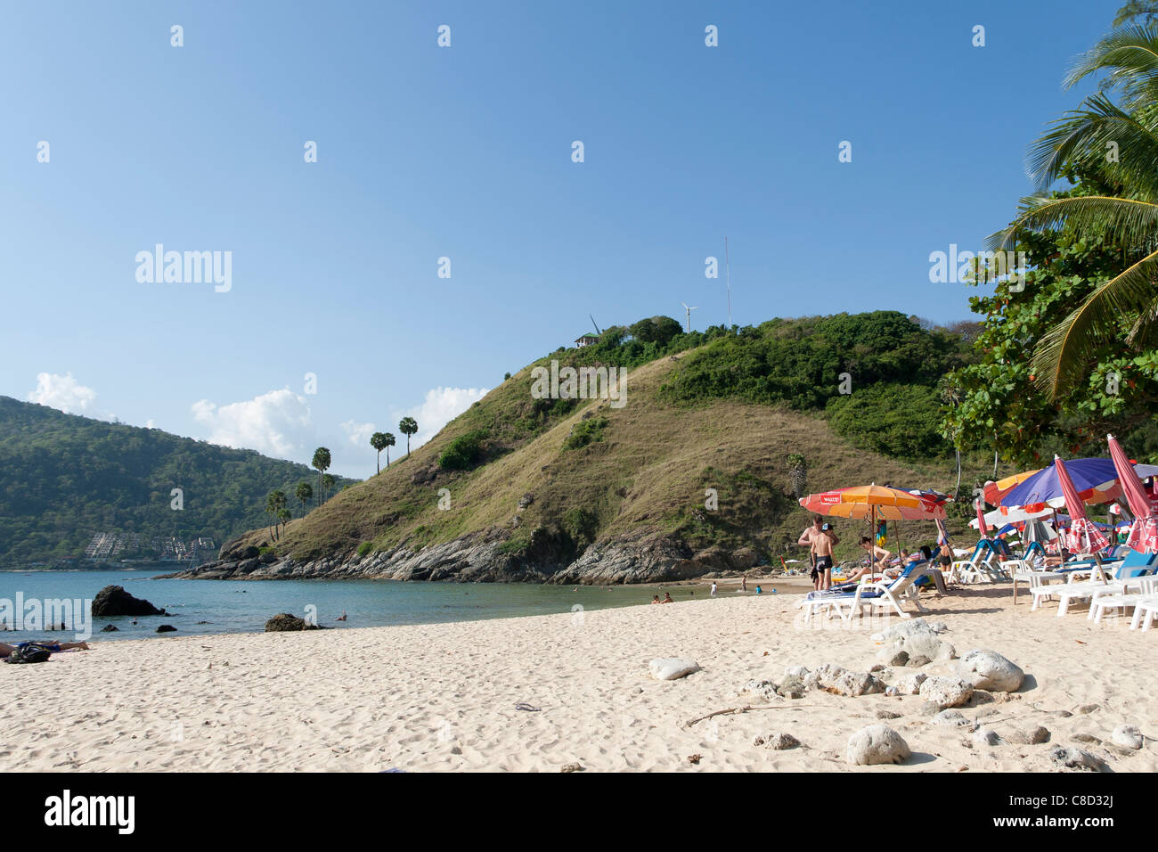 Plage de Yanui, Phuket, Thailand Banque D'Images