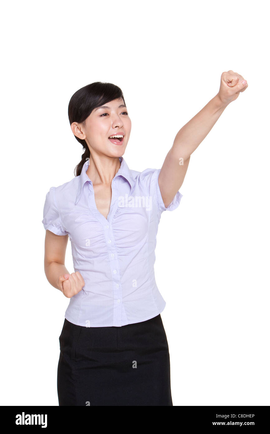 Portrait of a Confident Businesswoman Banque D'Images