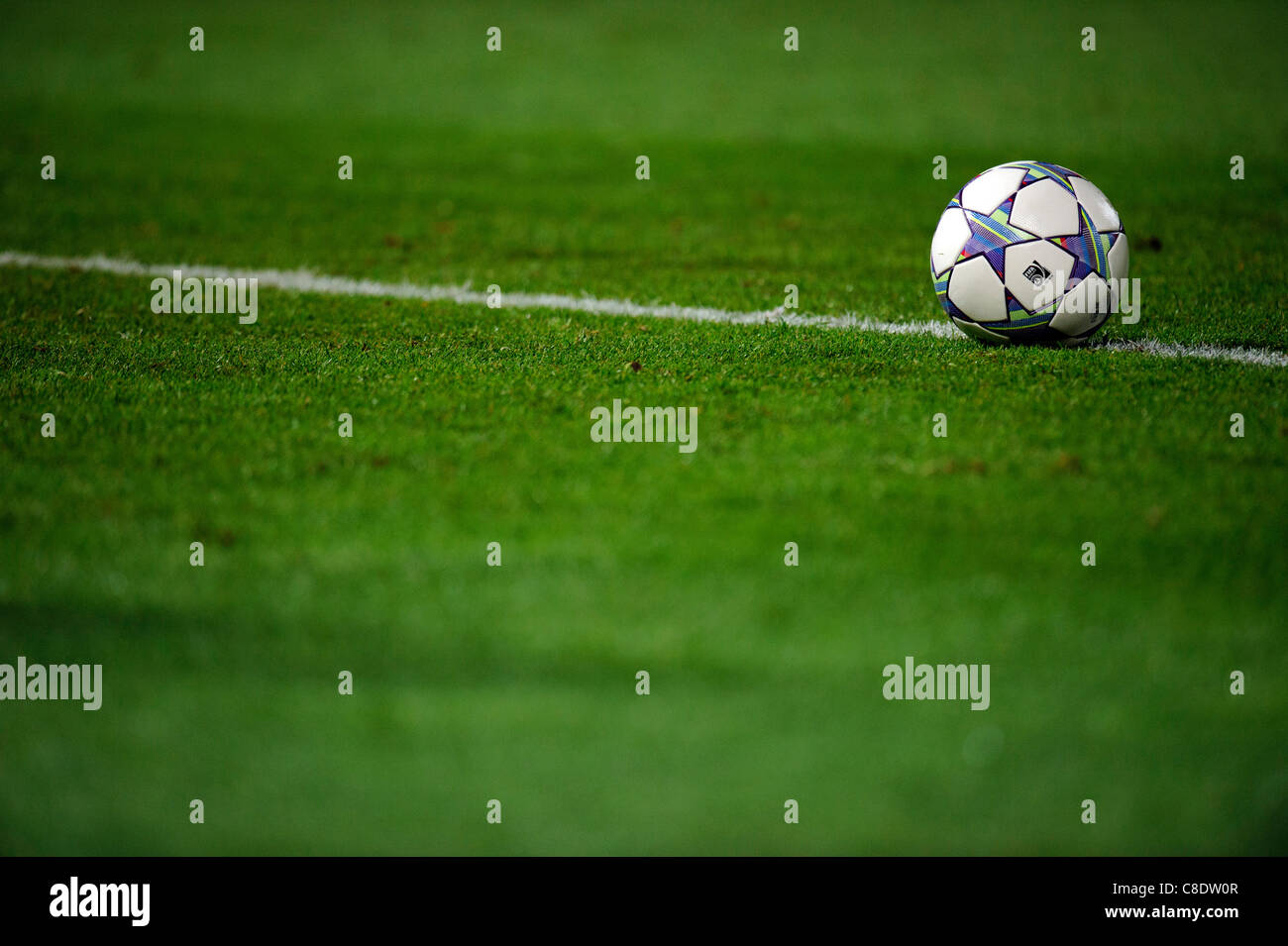 Adidas UEFA football Ligue des Champions Banque D'Images