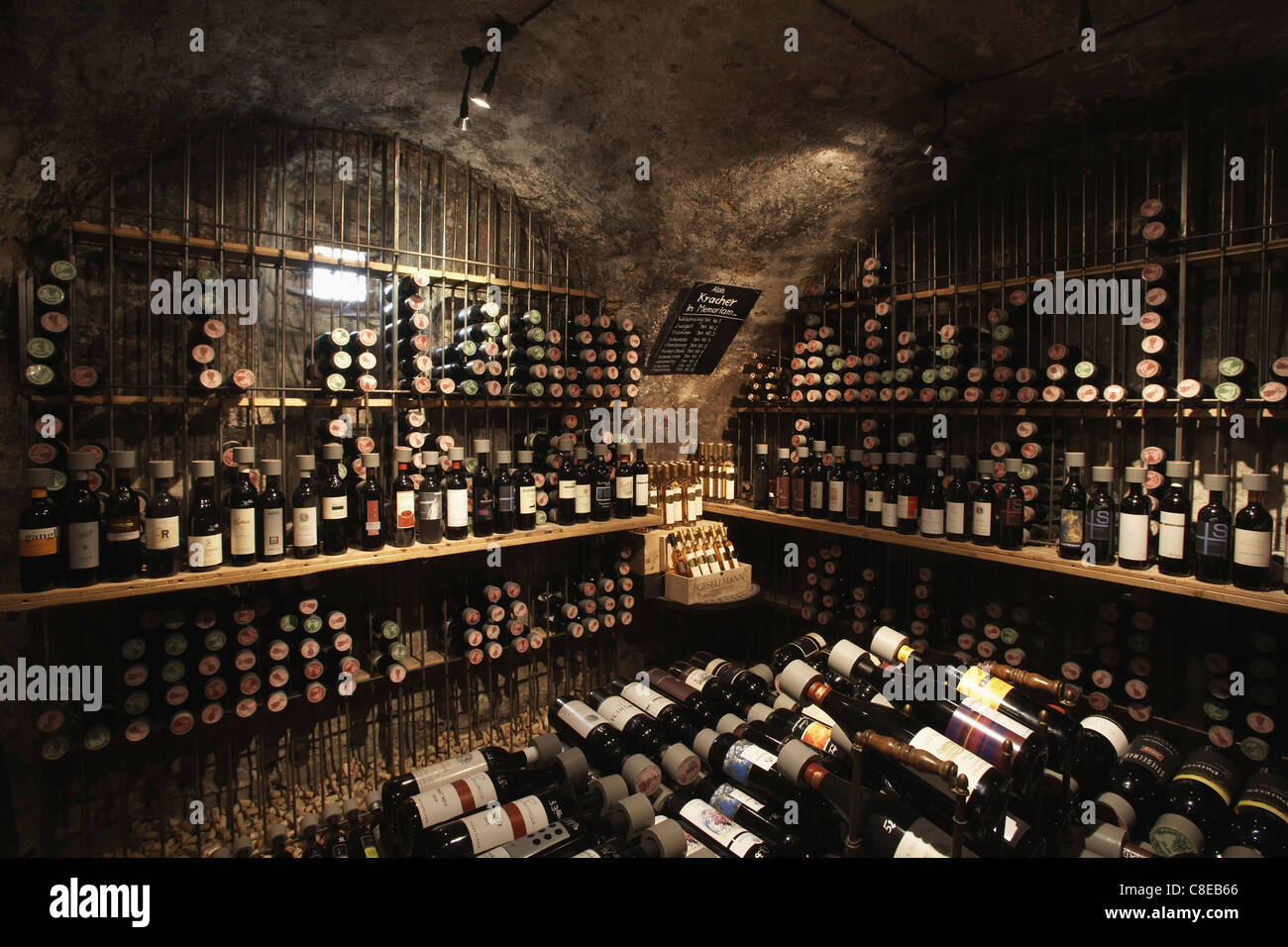Cave à vin en Autriche Banque D'Images