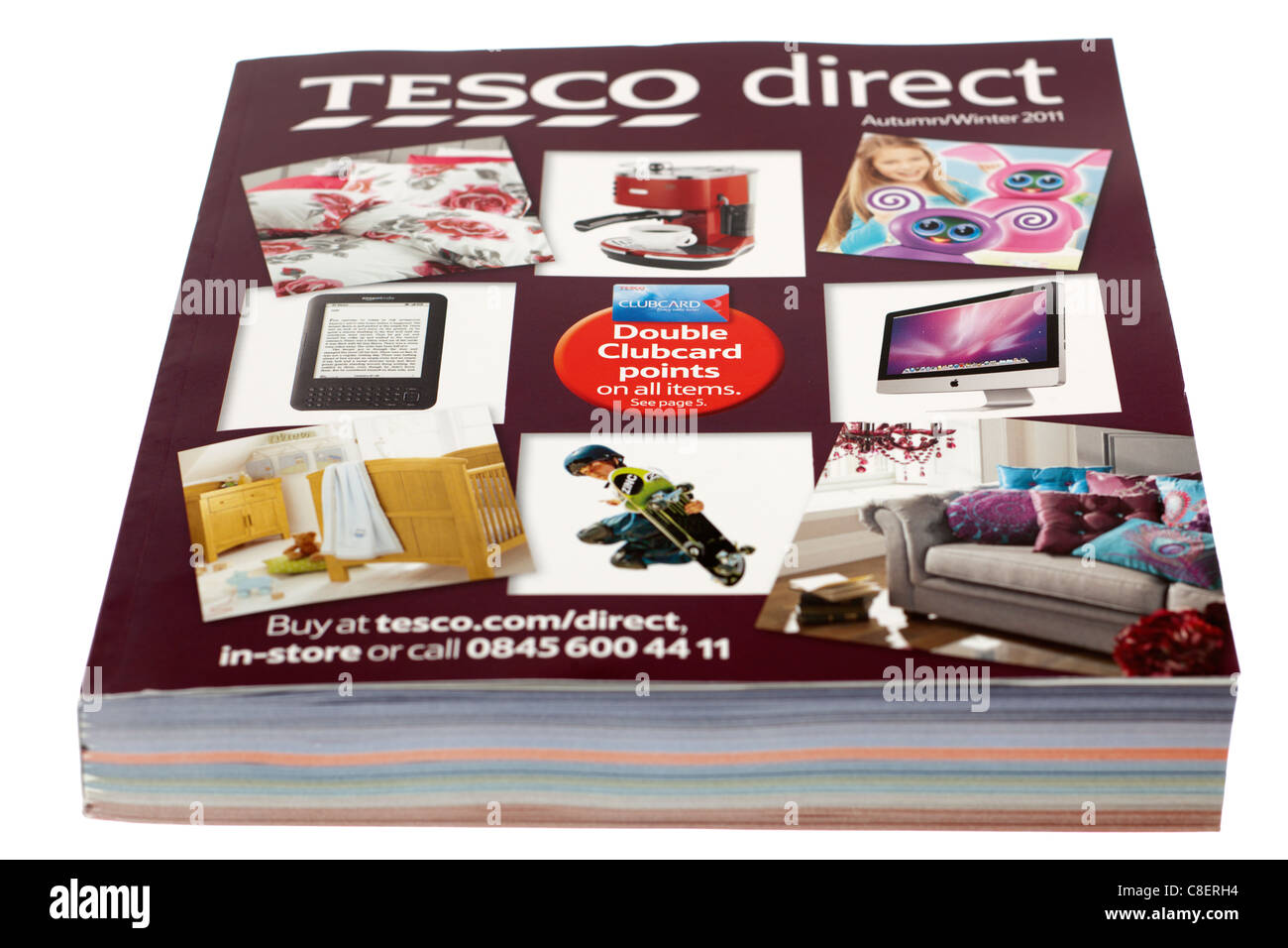 Tesco Direct pour Catalogue Automne Hiver 2011 Banque D'Images