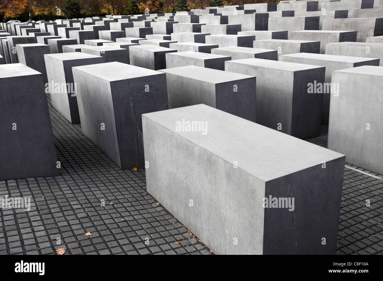 Mémorial de l'Holocauste à Berlin, Germany, Europe Banque D'Images