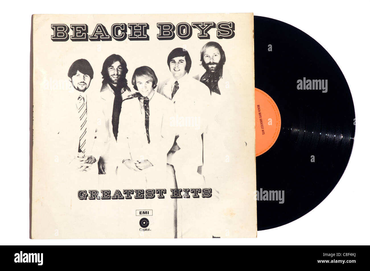 Beach Boys Greatest Hits album Banque D'Images