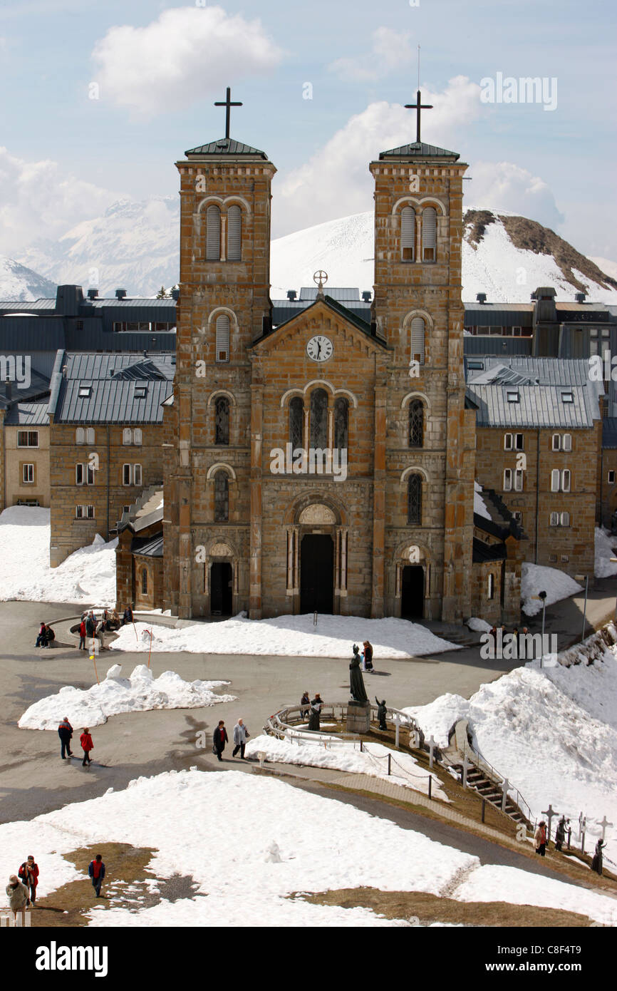 Sanctuaire de Notre Dame de la Salette, Isère, Rhône Alpes, France Banque D'Images
