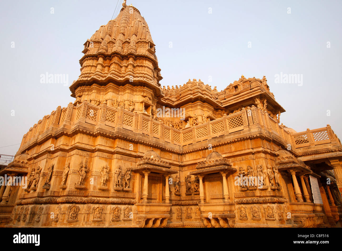 Pashtunath Jain temple, Haridwar, Uttarakhand, Inde Banque D'Images
