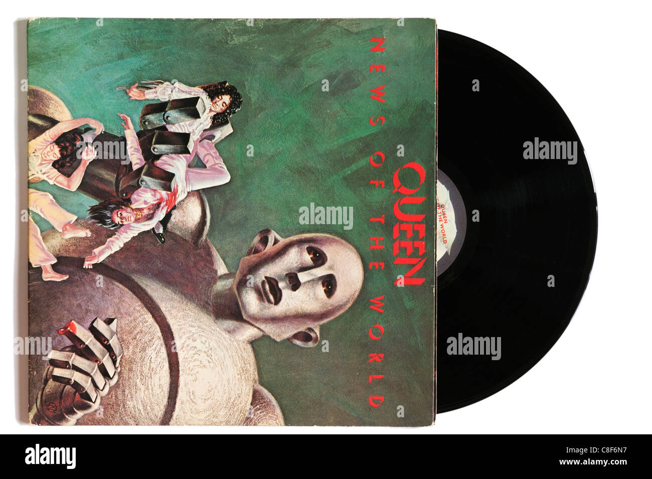 Reine News du monde album Banque D'Images