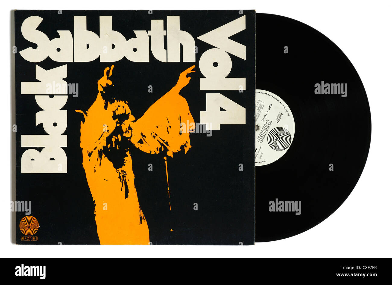 Black Sabbathy Vol 4 album Banque D'Images