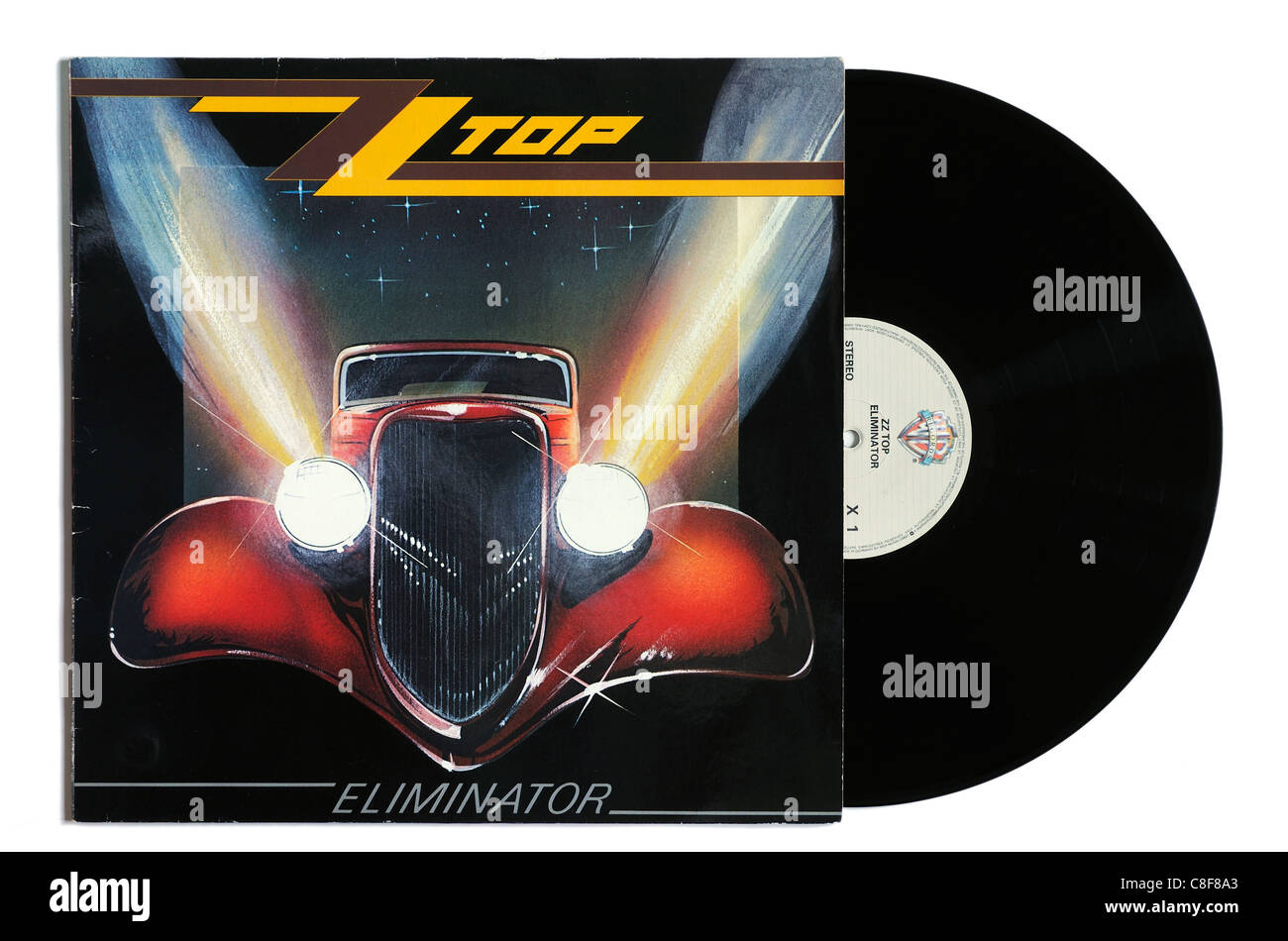 ZZ Top album Eliminator Banque D'Images