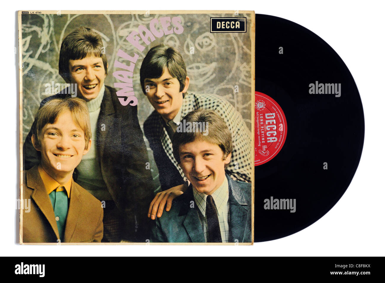 L'album Small Faces Banque D'Images