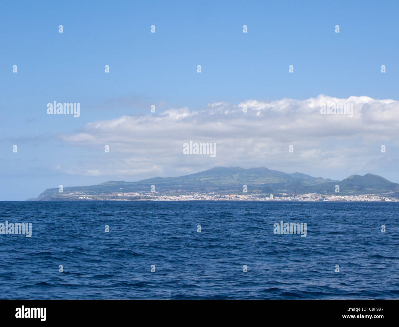L''île de São Miguel, aux Açores. Banque D'Images