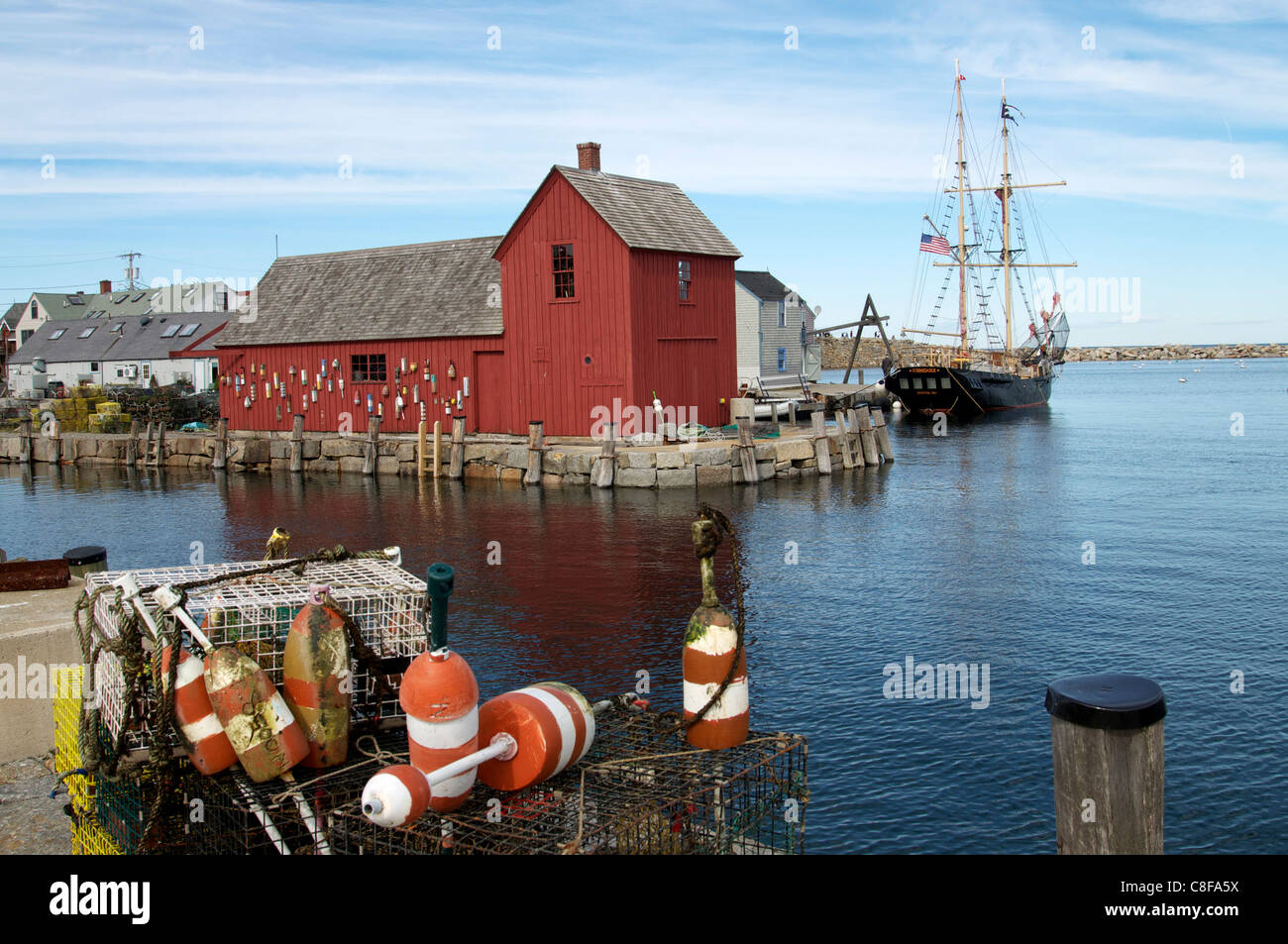 Rockport, Massachusetts, New England, United States of America Banque D'Images