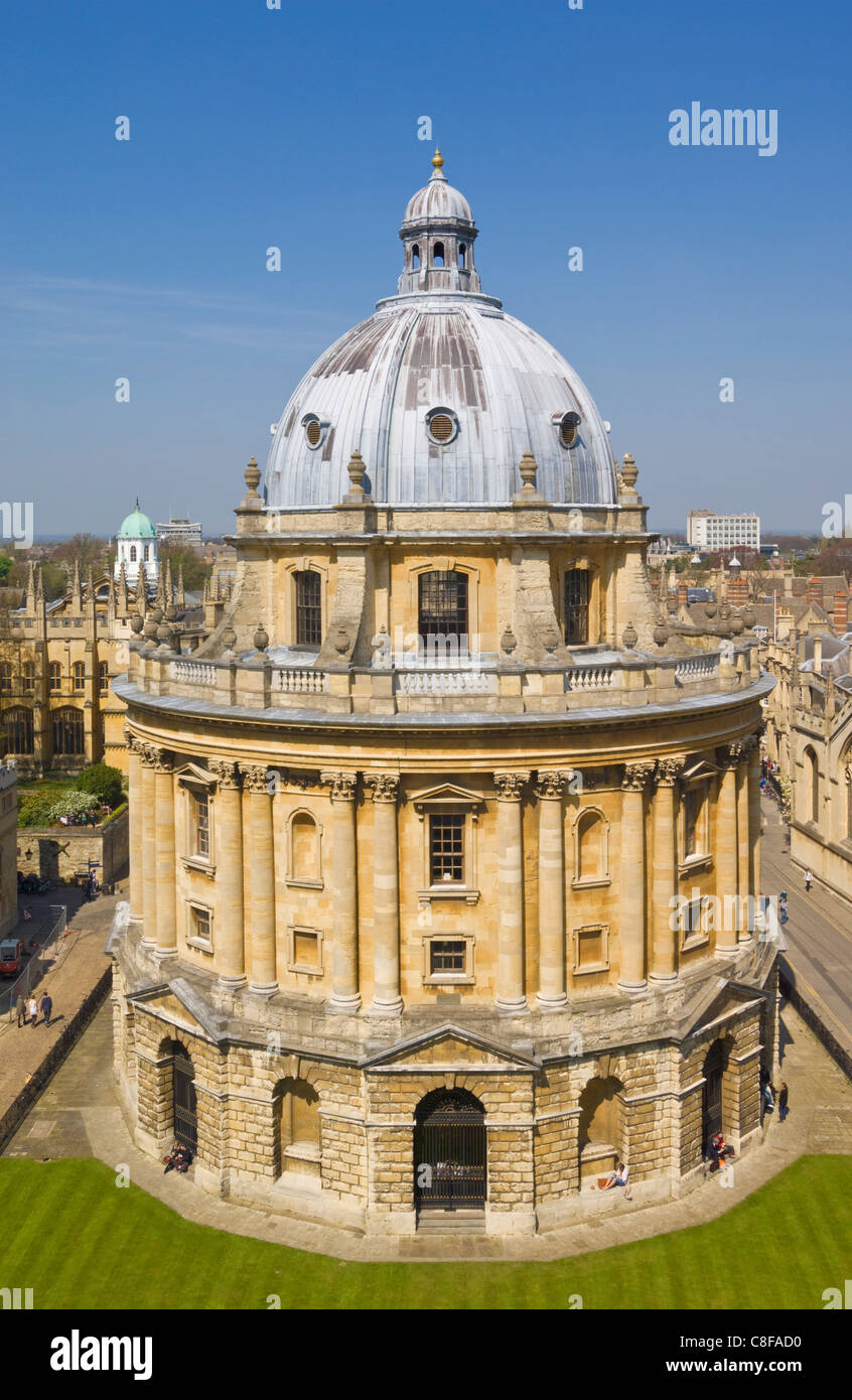 Le dôme de la Radcliffe Camera, ville universitaire d'Oxford, Oxfordshire, Angleterre, Royaume-Uni Banque D'Images