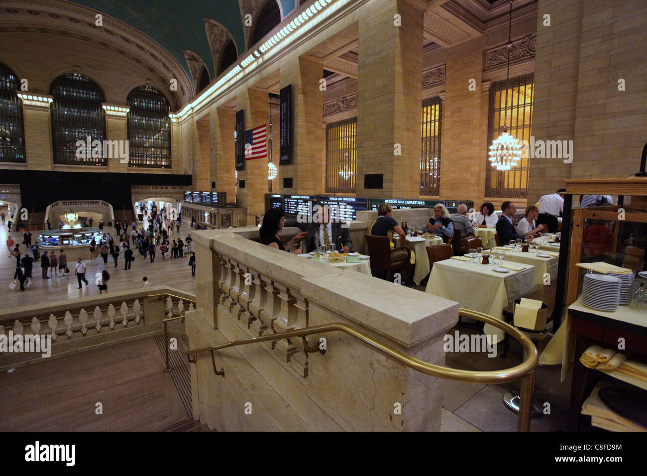 Grand Central Terminal de New York City qui est souvent appelé Grand Central Station Banque D'Images
