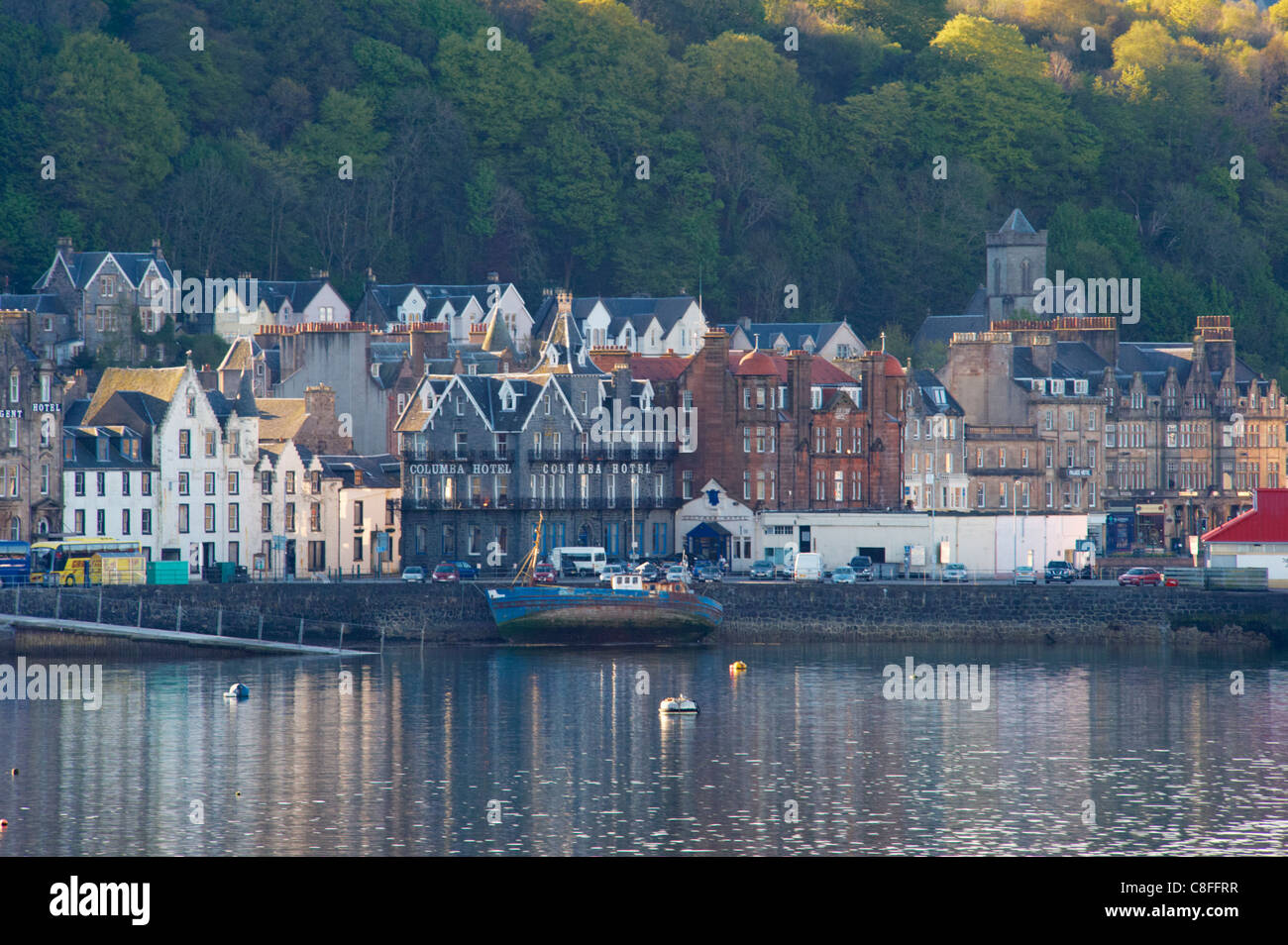 Front de mer d'Oban, Oban, Highland, Ecosse, Royaume-Uni Banque D'Images