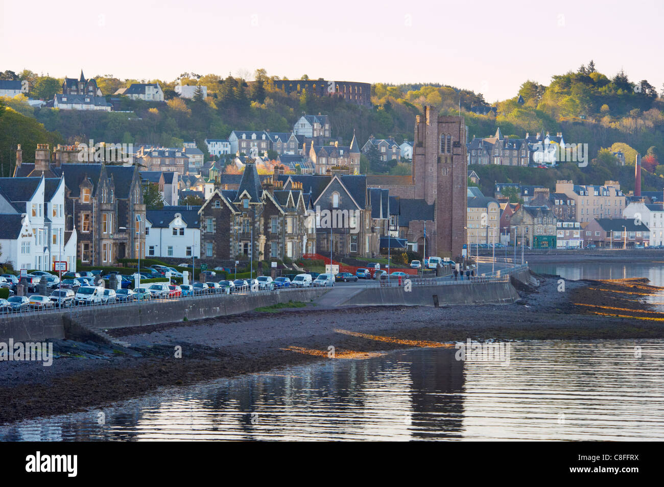 Front de mer d'Oban, Oban, Highlands, Ecosse, Royaume-Uni Banque D'Images