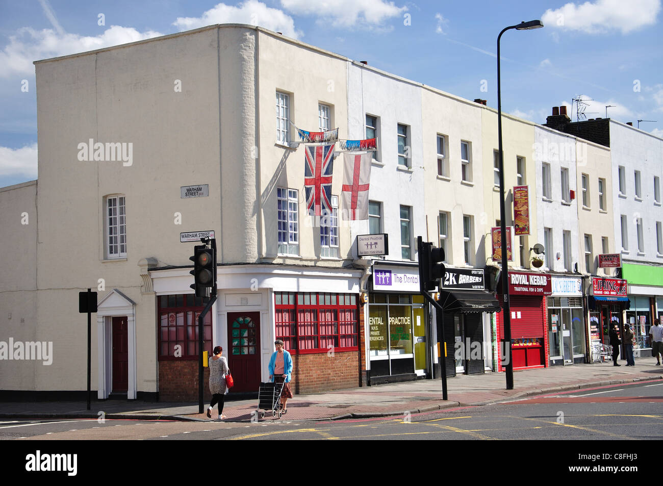 Nouvelles de la Camberwell Camberwell Road,, London Borough of Southwark, London, Greater London, Angleterre, Royaume-Uni Banque D'Images