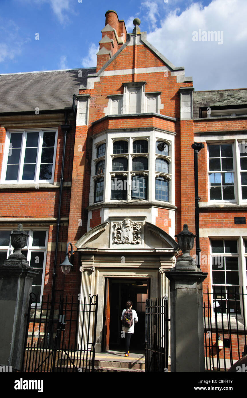 University of the Arts London, Wilson Road, Camberwell, London Borough of Southwark, Londres, Angleterre, Royaume-Uni Banque D'Images