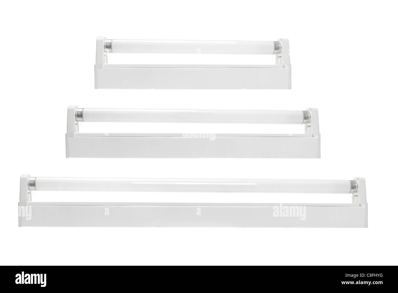 Les tubes fluorescents Banque D'Images