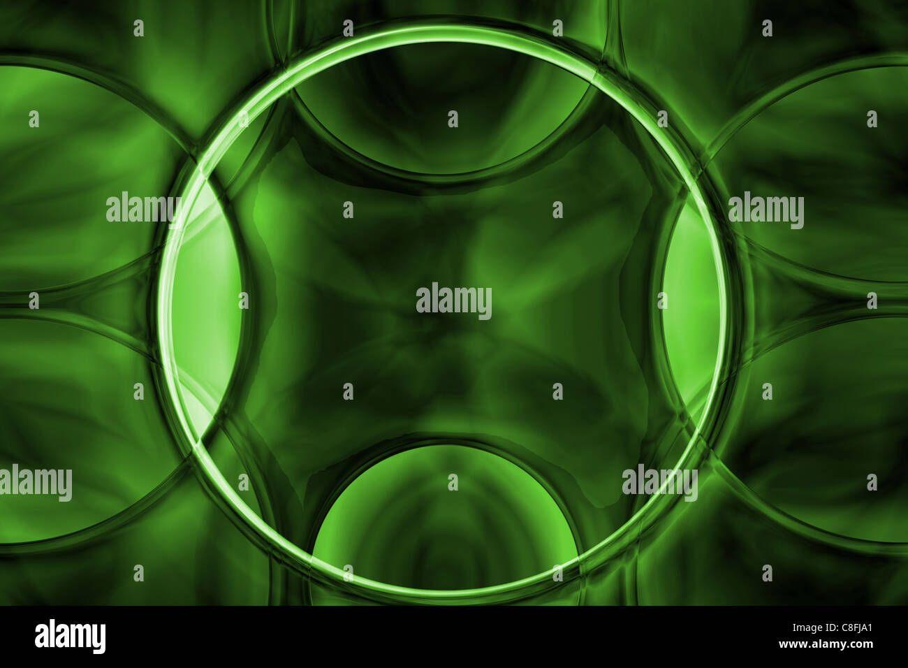 Abstract green texture cristal exotiques Banque D'Images