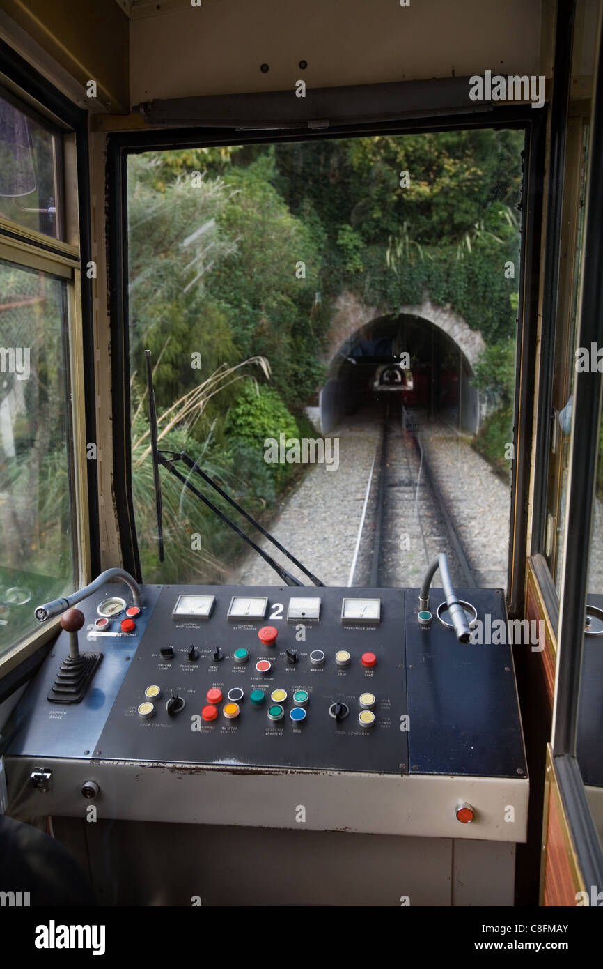 Funiculaire de Wellington, Nouvelle-Zélande Banque D'Images