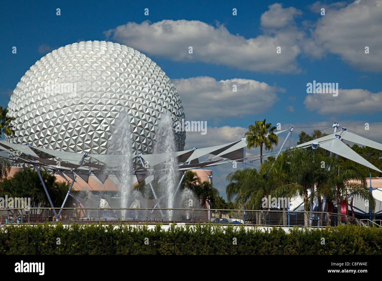 Centre EPCOT à Walt Disney World à Orlando, Floride Banque D'Images