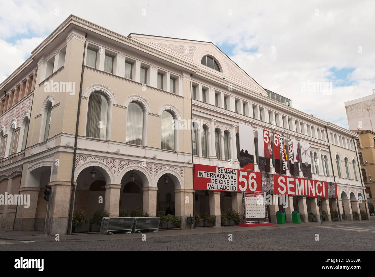 Seminci 56º Festival Cinema théâtre Calderon de siège officiel, Oct 2011 Banque D'Images