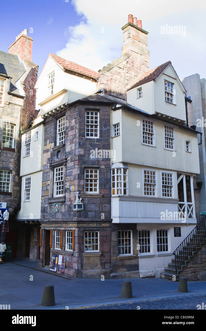 John Knox House, Royal Mile, Edinburgh, Lothian, Ecosse, Royaume-Uni Banque D'Images