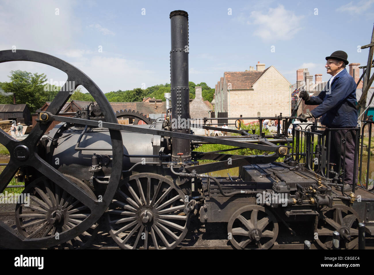 UK, Royaume-Uni, Europe, Grande-Bretagne, Grande-Bretagne, Angleterre, Telford, Shropshire, l'Ironbridge, Coalport, Blists Hill, Blist Banque D'Images