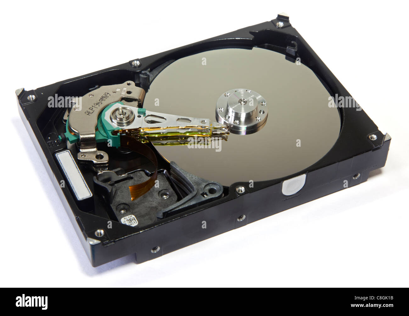 L'intérieur du disque dur Banque D'Images