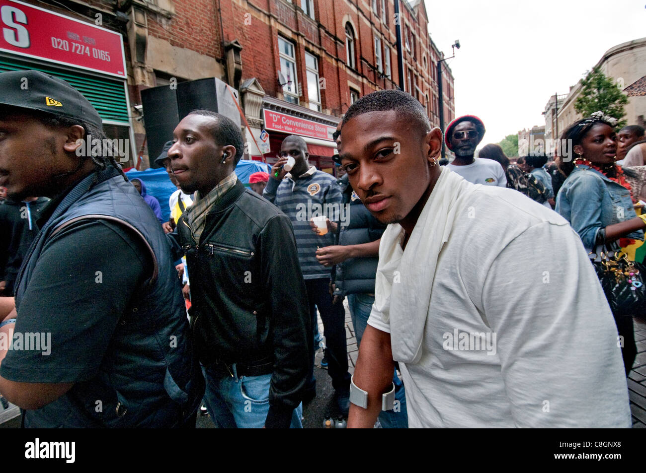 Rues de Brixton dans le sud de Londres Banque D'Images