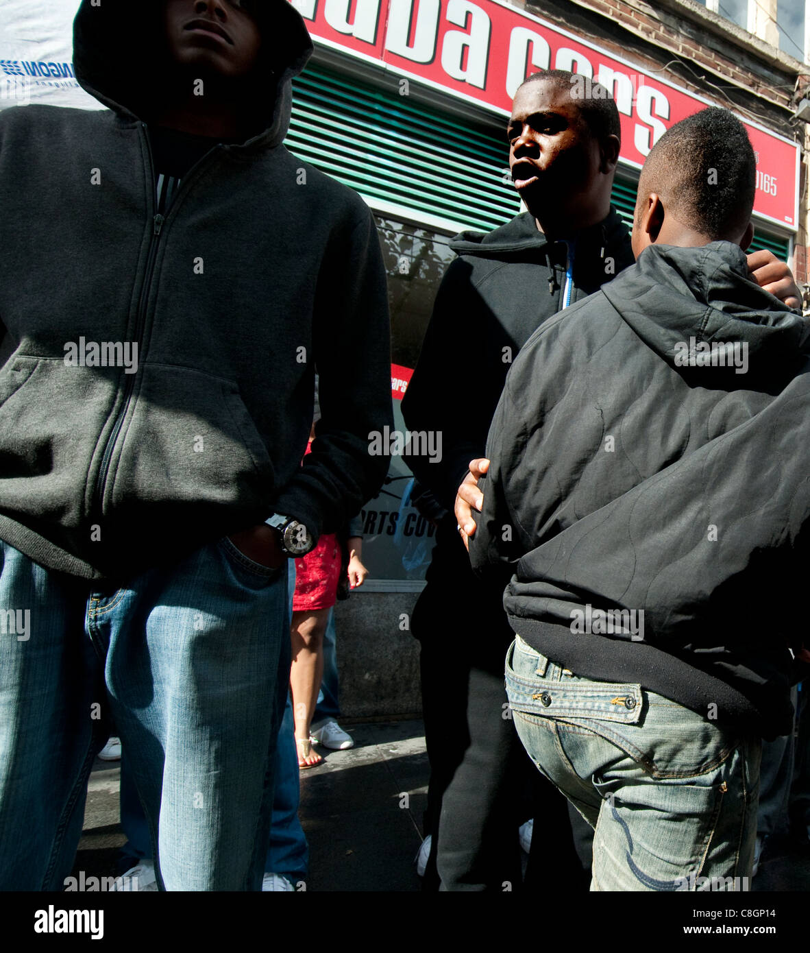 Rues de Brixton dans le sud de Londres Banque D'Images