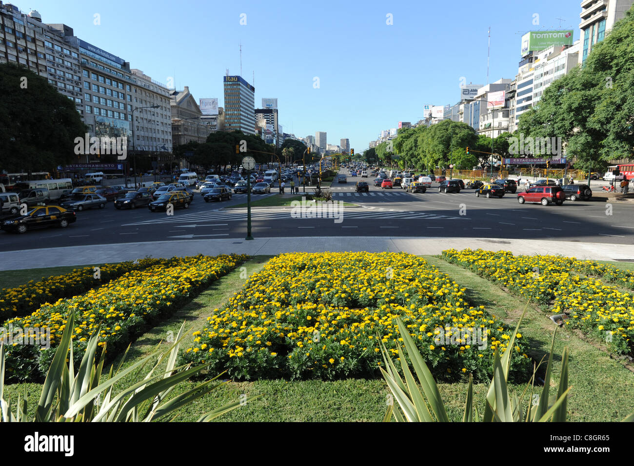 L'Argentine, l'Amérique du Sud, Buenos Aires, Plaza de la Repubblica, l'endroit, Banque D'Images