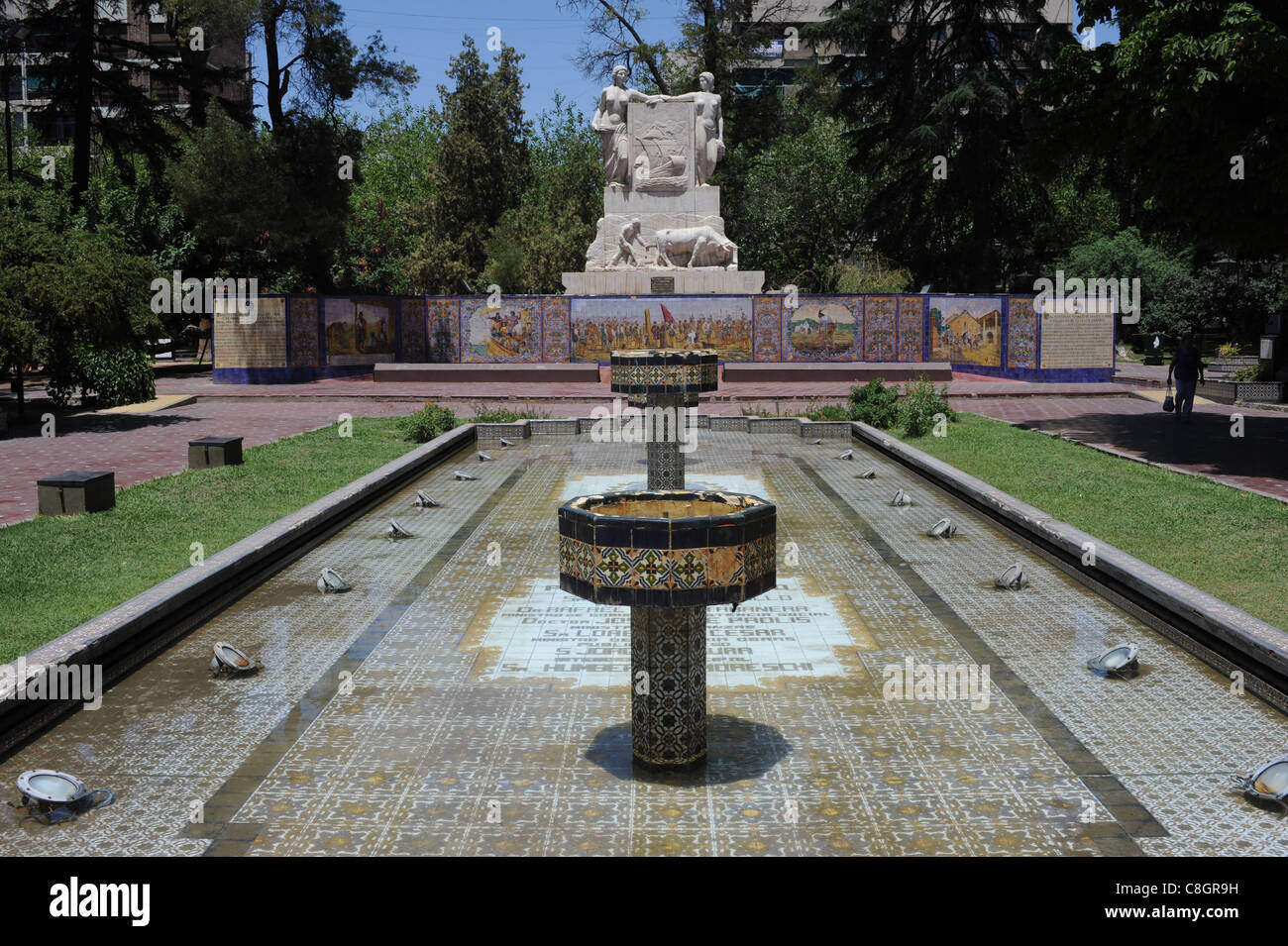 L'Argentine, l'Amérique du Sud, Mendoza, monument, bien Banque D'Images