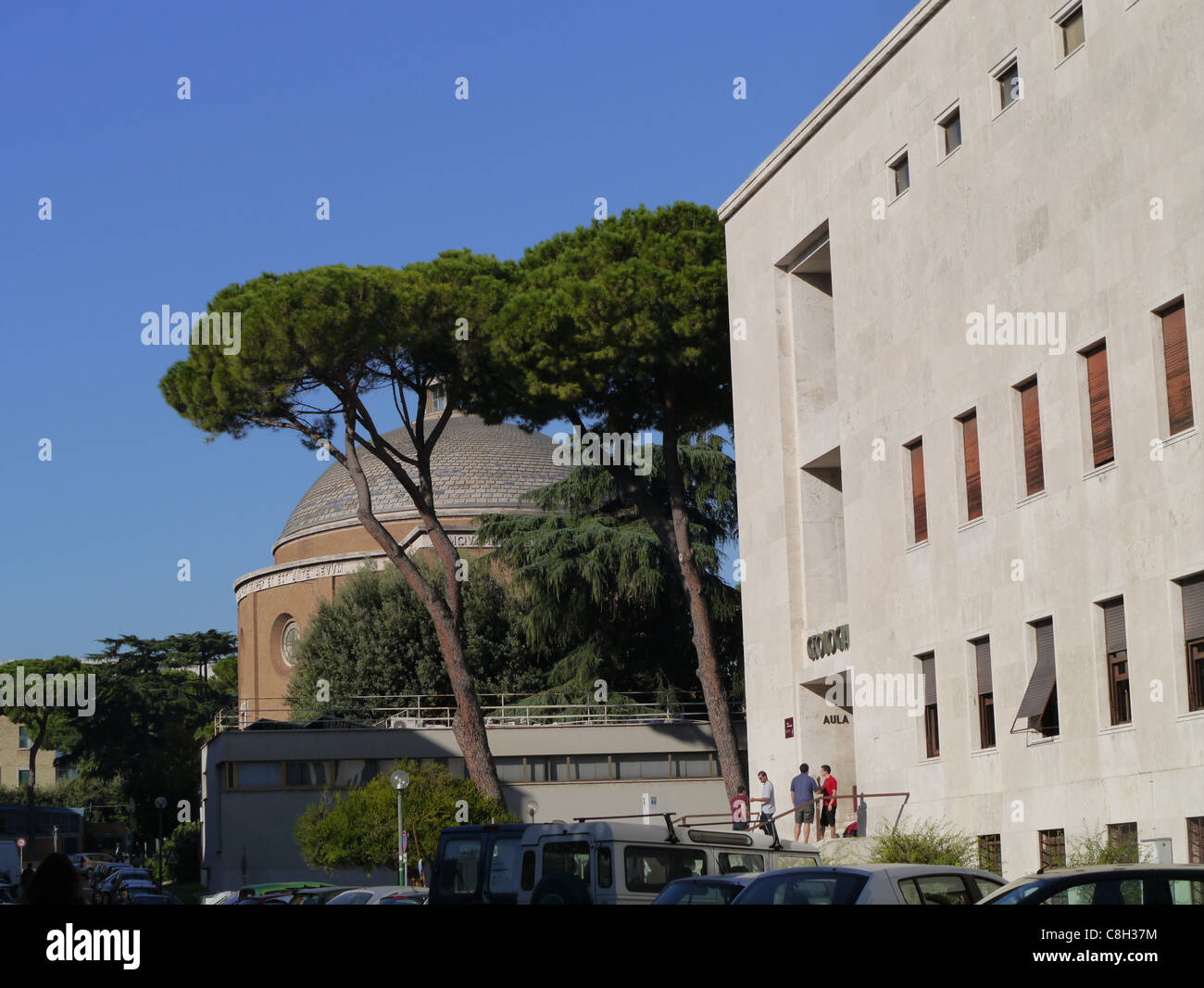 Université de Rome, La Sapienza, Bâtiment de Géologie Banque D'Images