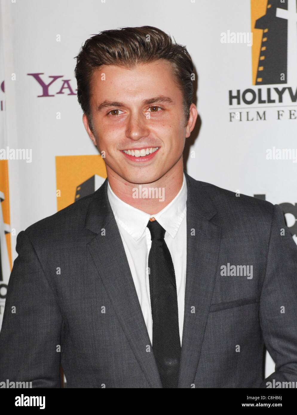 Kenny Wormald aux arrivées pour 15e Gala des Prix du cinéma Hollywood, Beverly Hilton Hotel, Los Angeles, CA, 24 octobre 2011. Photo par : Elizabeth Goodenough/Everett Collection Banque D'Images