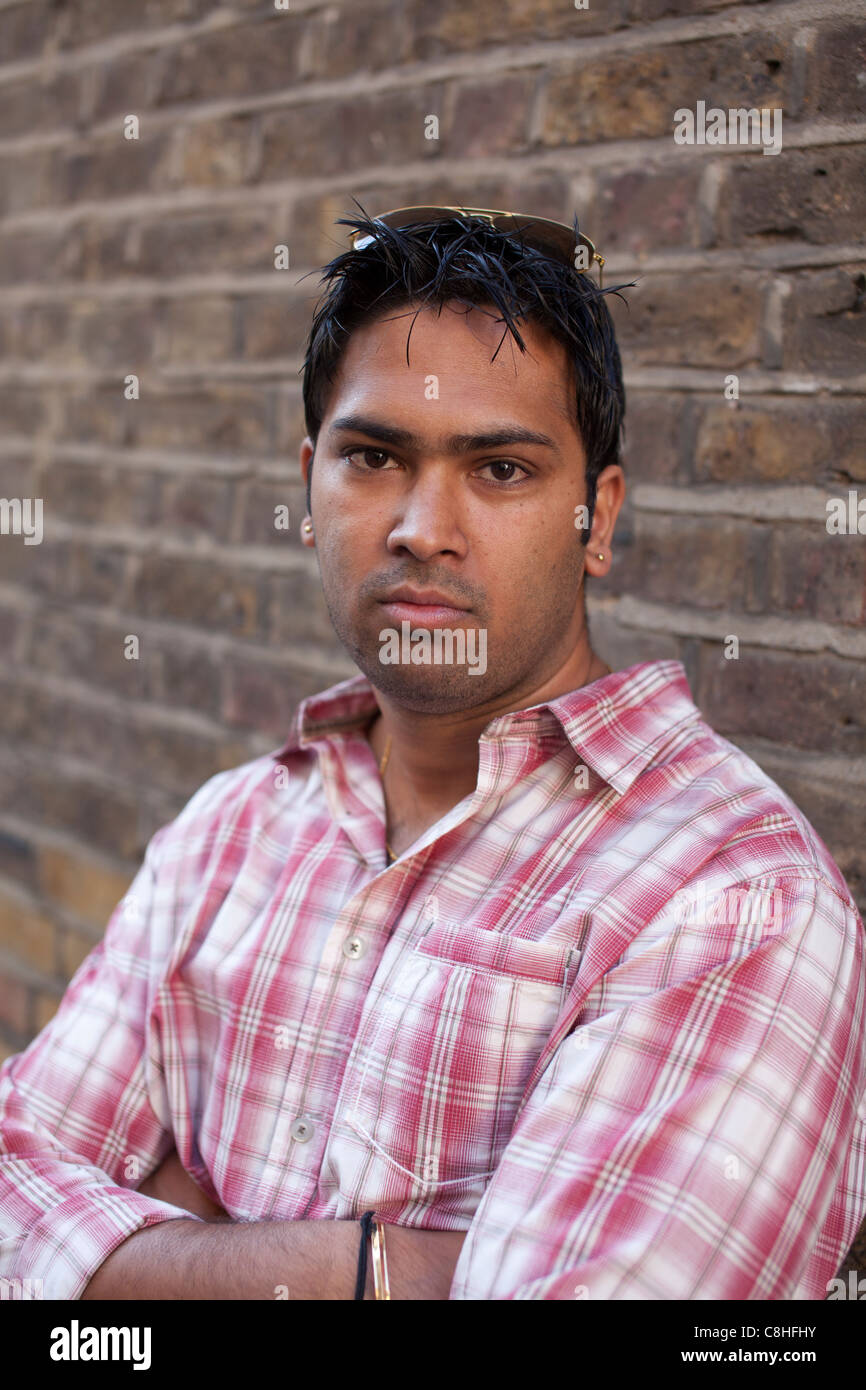 Indien, homme, 25-30 ans Banque D'Images