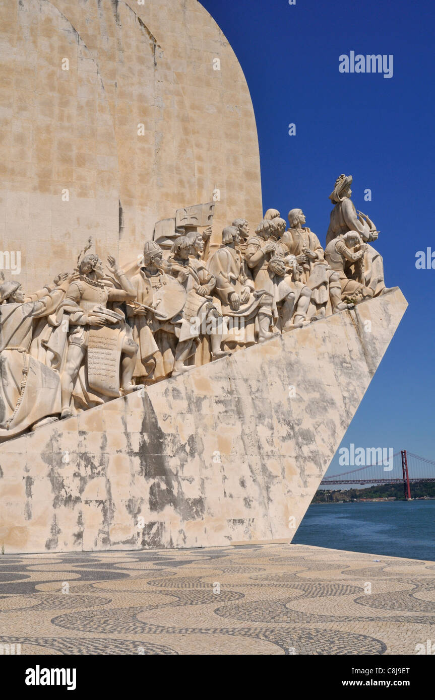 Monument des découvertes de 1960 à Belem Banque D'Images