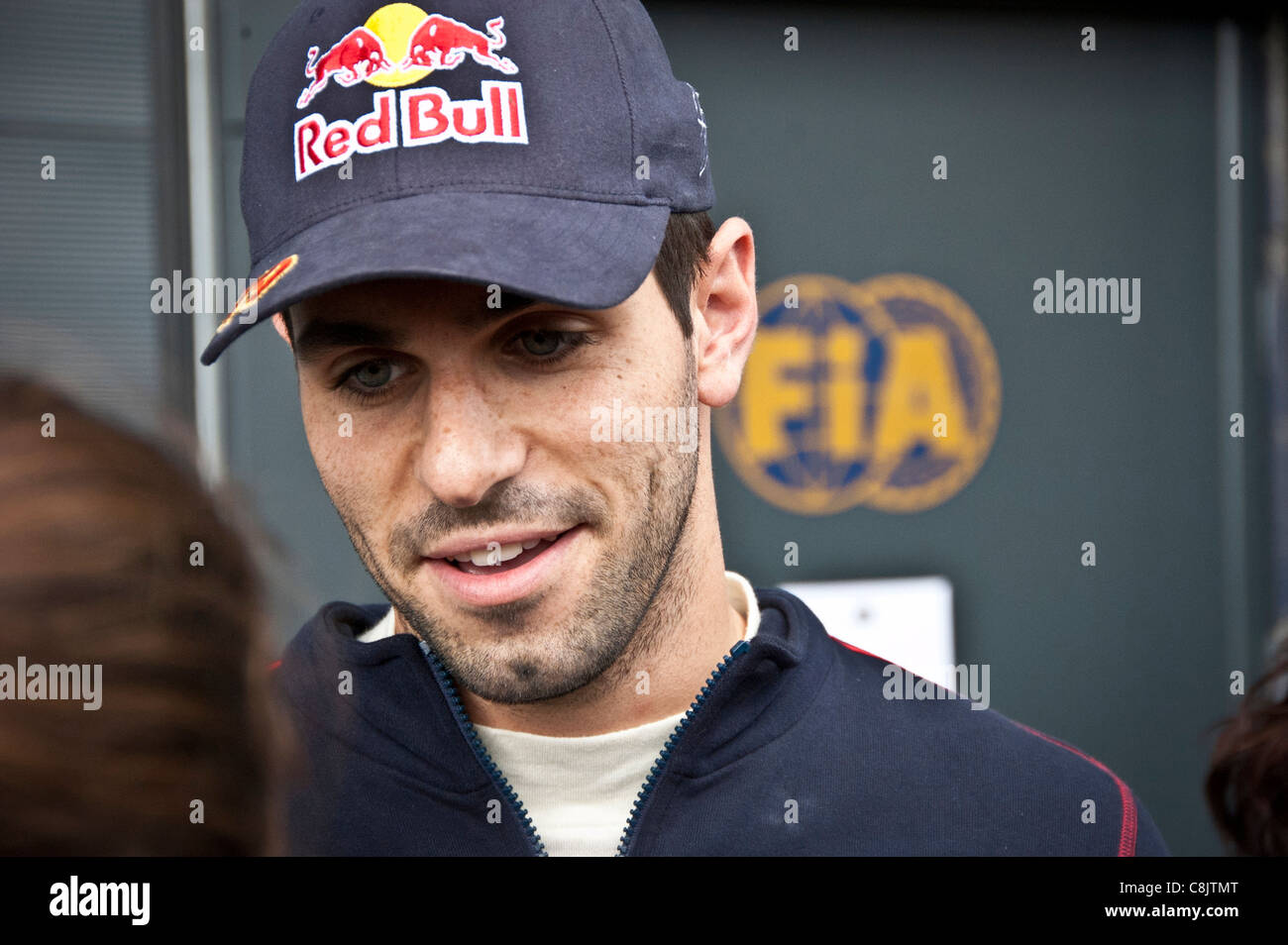 Jaime Alguersuari de Torro Rosso lors du British Grand Prix de Formule 1, 2011 Banque D'Images
