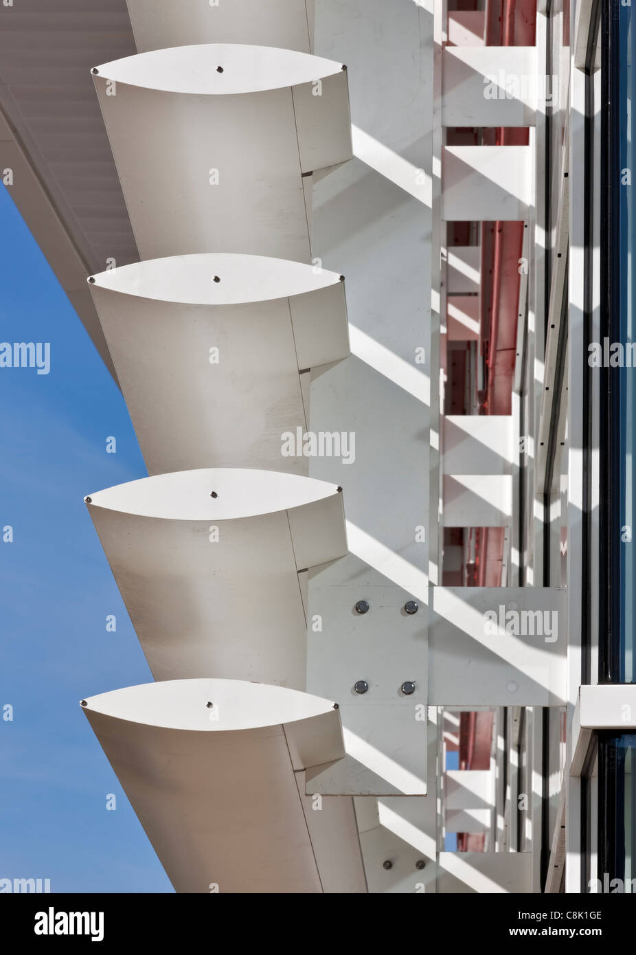 Adams Foods factory et bureaux à Leek, Staffordshire. Banque D'Images