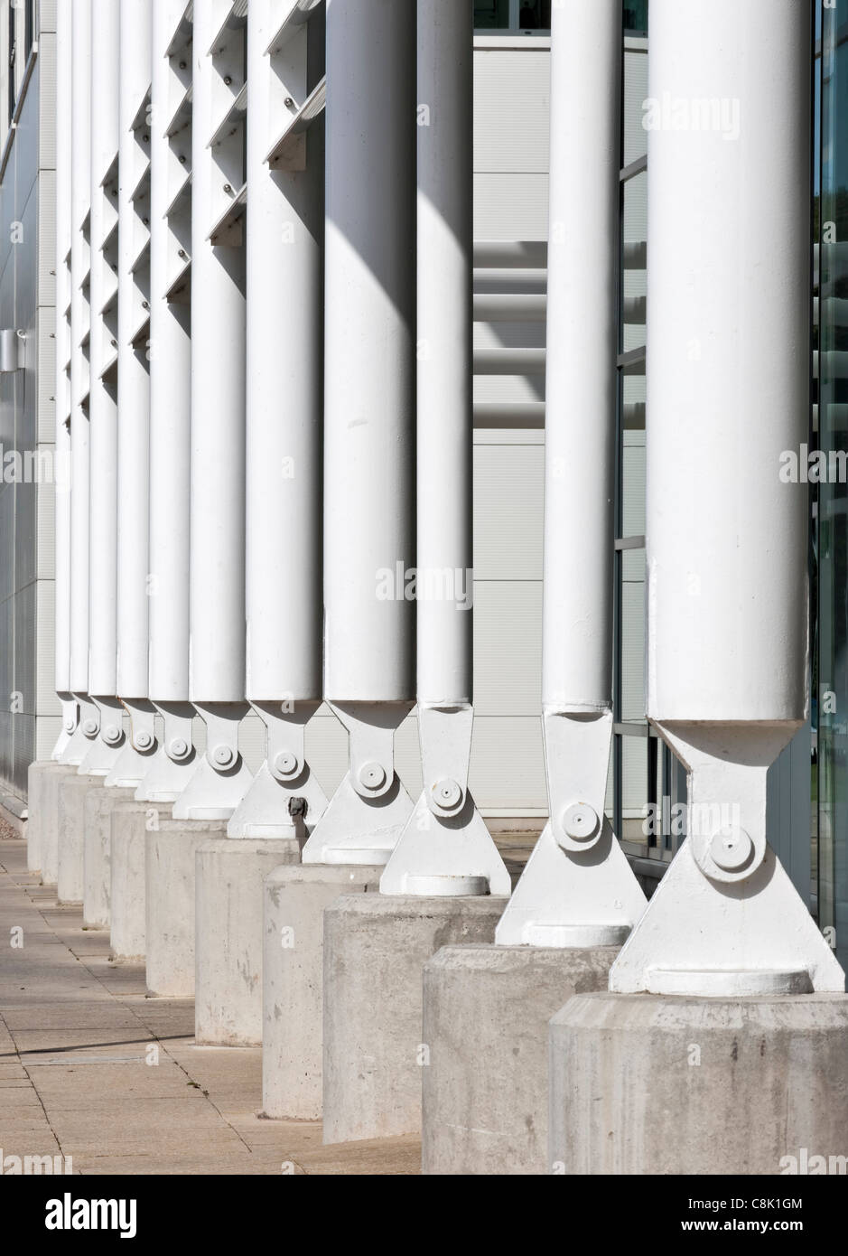 Adams Foods factory et bureaux à Leek, Staffordshire. Banque D'Images