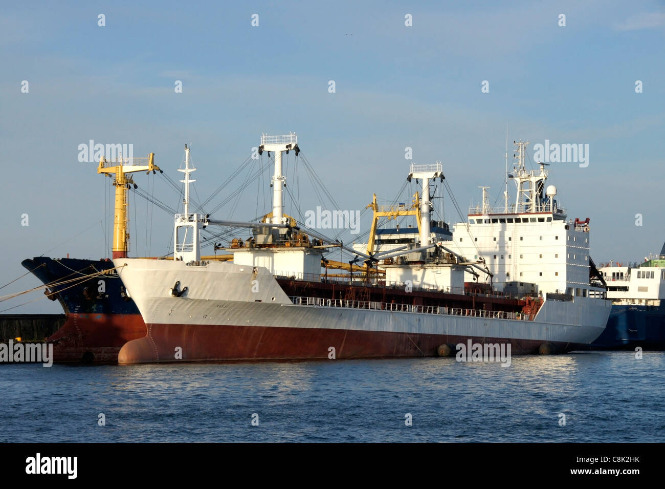 Bateau blanc Banque D'Images