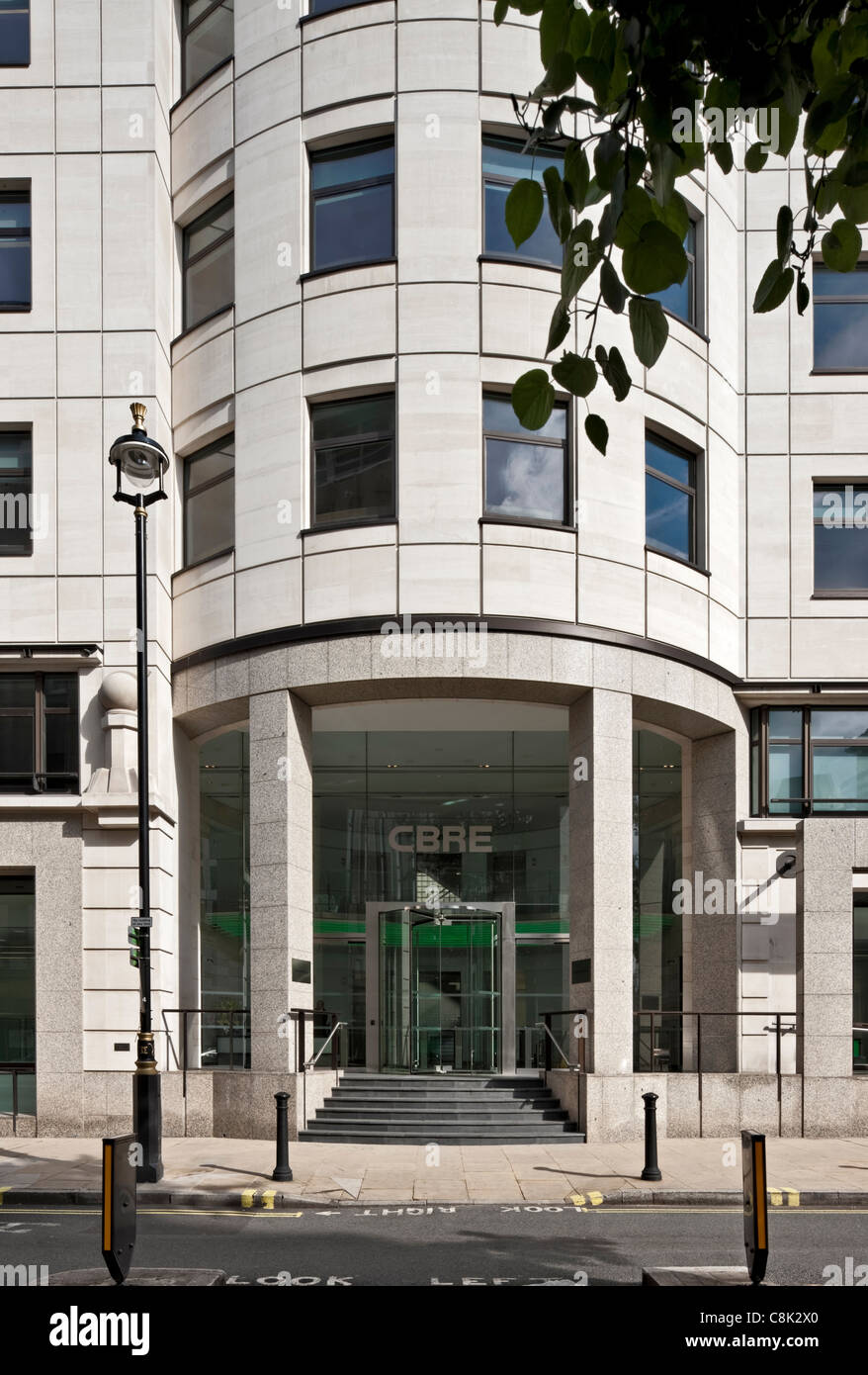 Bureaux CBRE à Henrietta House, Londres. Banque D'Images