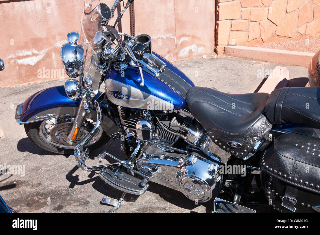 Harley davidson custom chopper Banque de photographies et d’images à ...