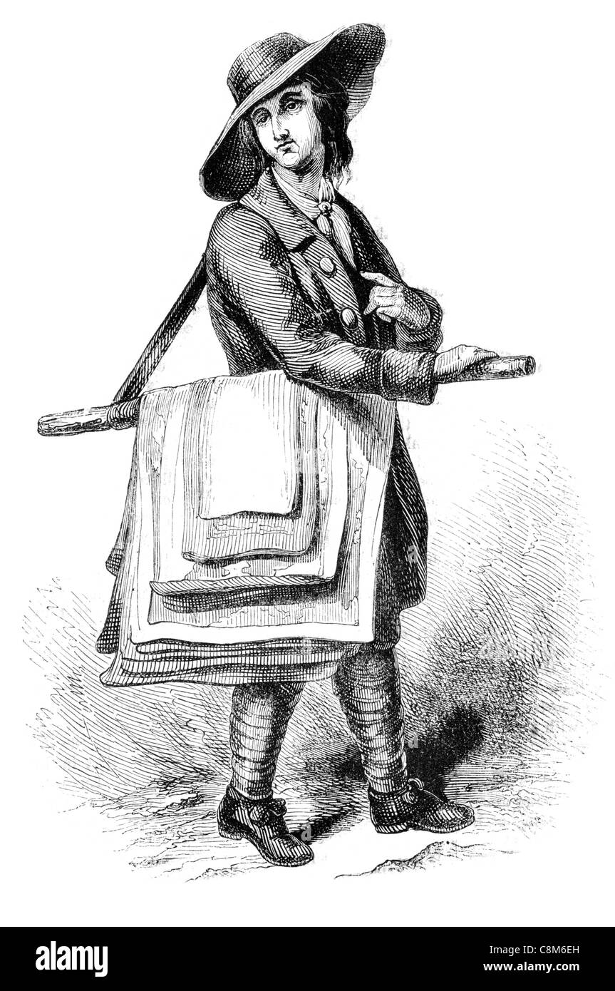 Interant mapseller allemand cartes carte vendeur vendeur vendre navigation Tom Tom Gps boussole Banque D'Images