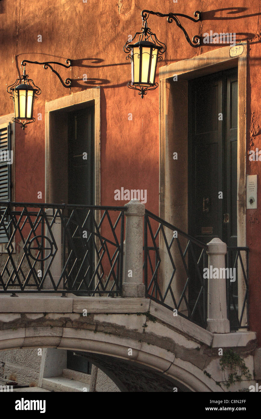 Ombre et Lumière - Venise, Italie Banque D'Images