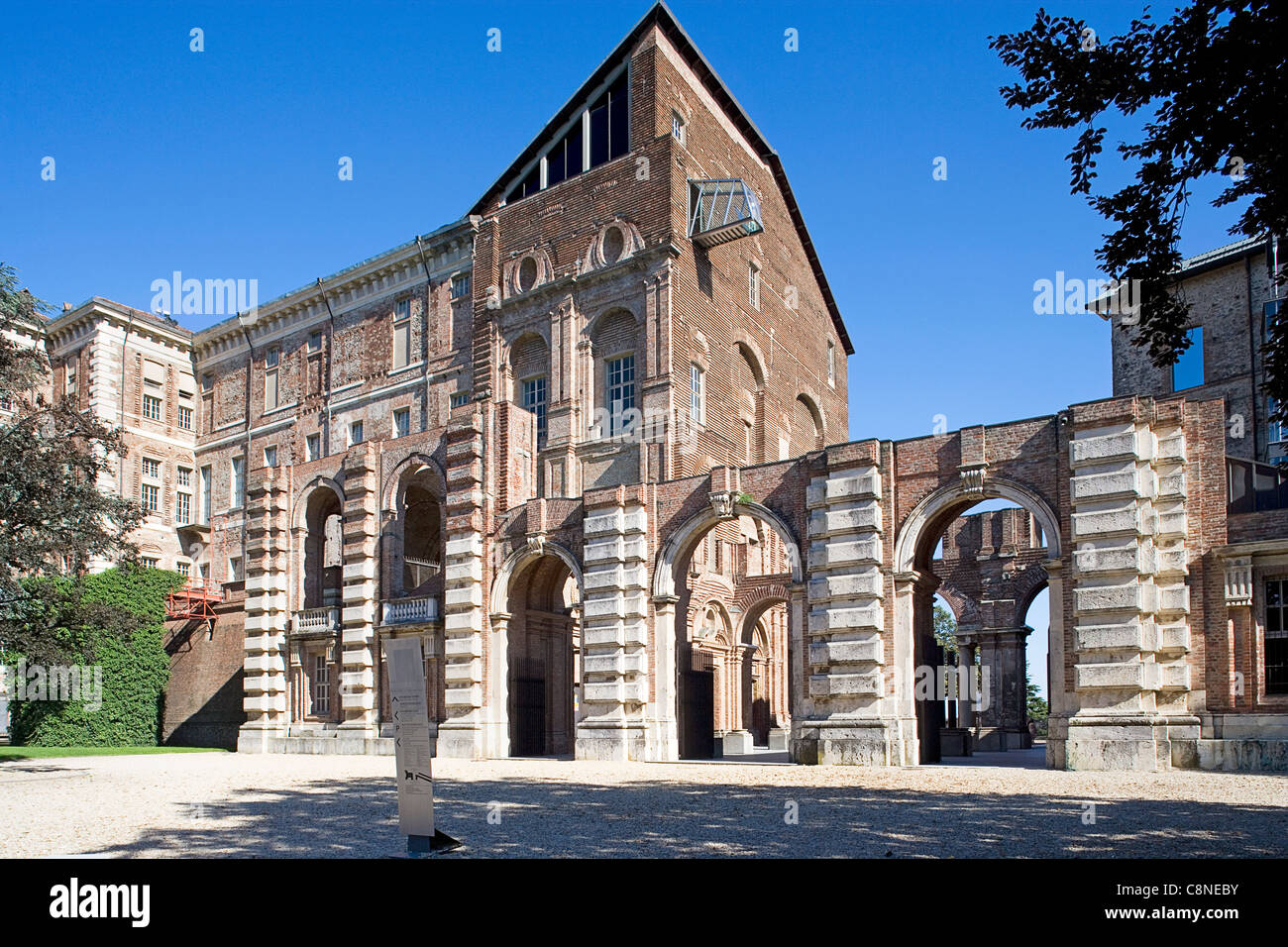 L'Italie, Piémont, Rivoli, Castello di Rivoli, Musée d'Art Contemporain Banque D'Images