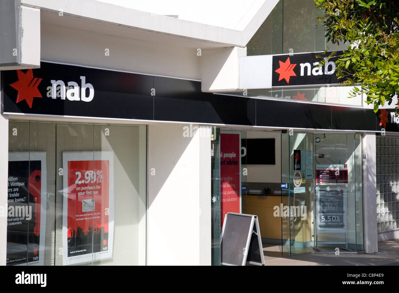Nab bank branch à Mona Vale,Sydney, Australie Banque D'Images