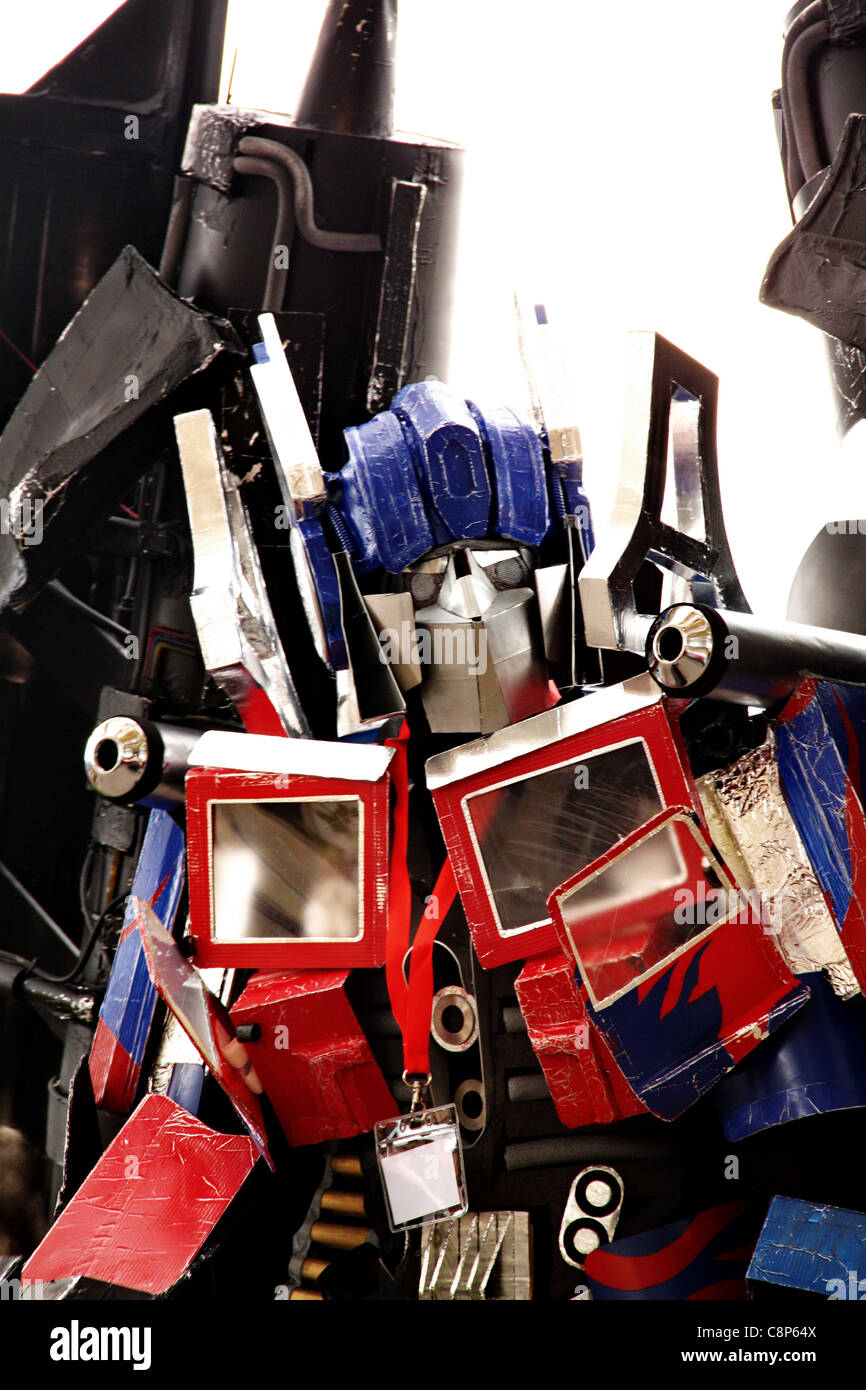 Lucca, Italie - 30th octobre 2010 - Un cojoueur au Lucca Comics & Games Banque D'Images