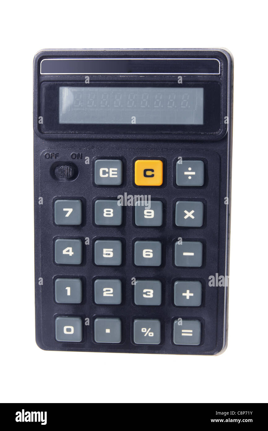 Calculatrice de poche Banque D'Images