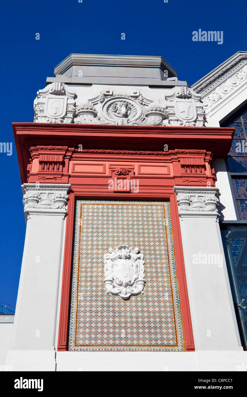 Détail du Mercado de la Ribera market Bilbao pays basque espagne Banque D'Images